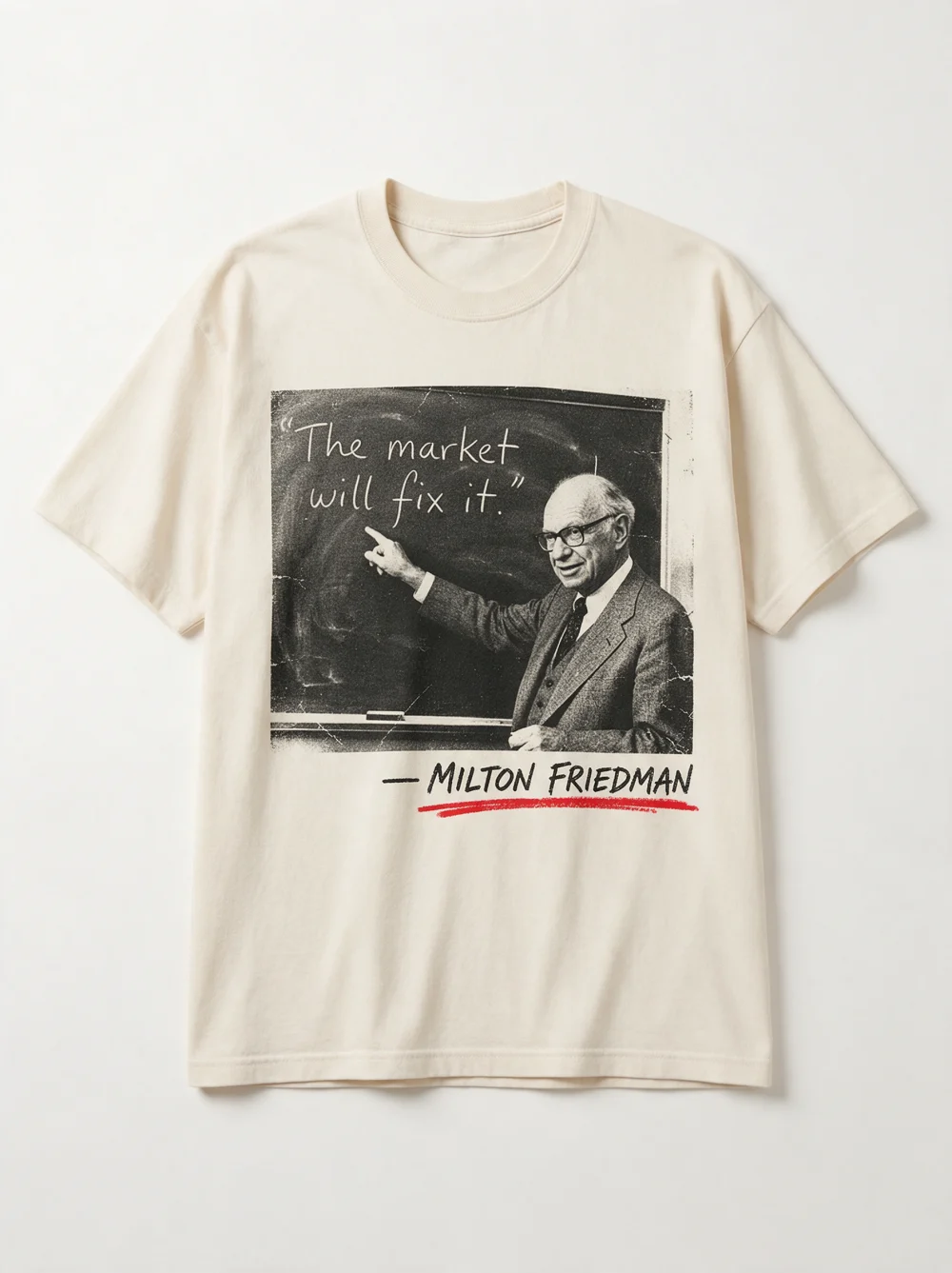 The Market Will Fix It — "The market will fix it." — MILTON FRIEDMAN